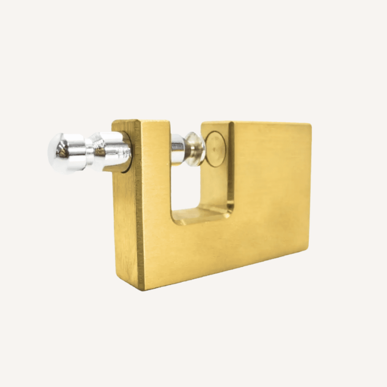 custom Rectangular Brass Padlock manufacturer in taiwan